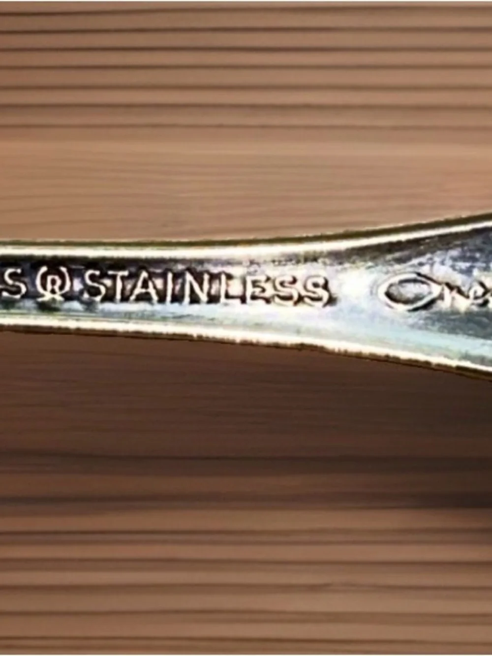Oneida Arbor Rose True Rose 1881 Rogers Stainless Straight Baby Fork 4 3/8